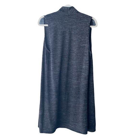 Emma’s Closet Sleeveless Sweater Vest Gray Size S - Picture 2 of 4